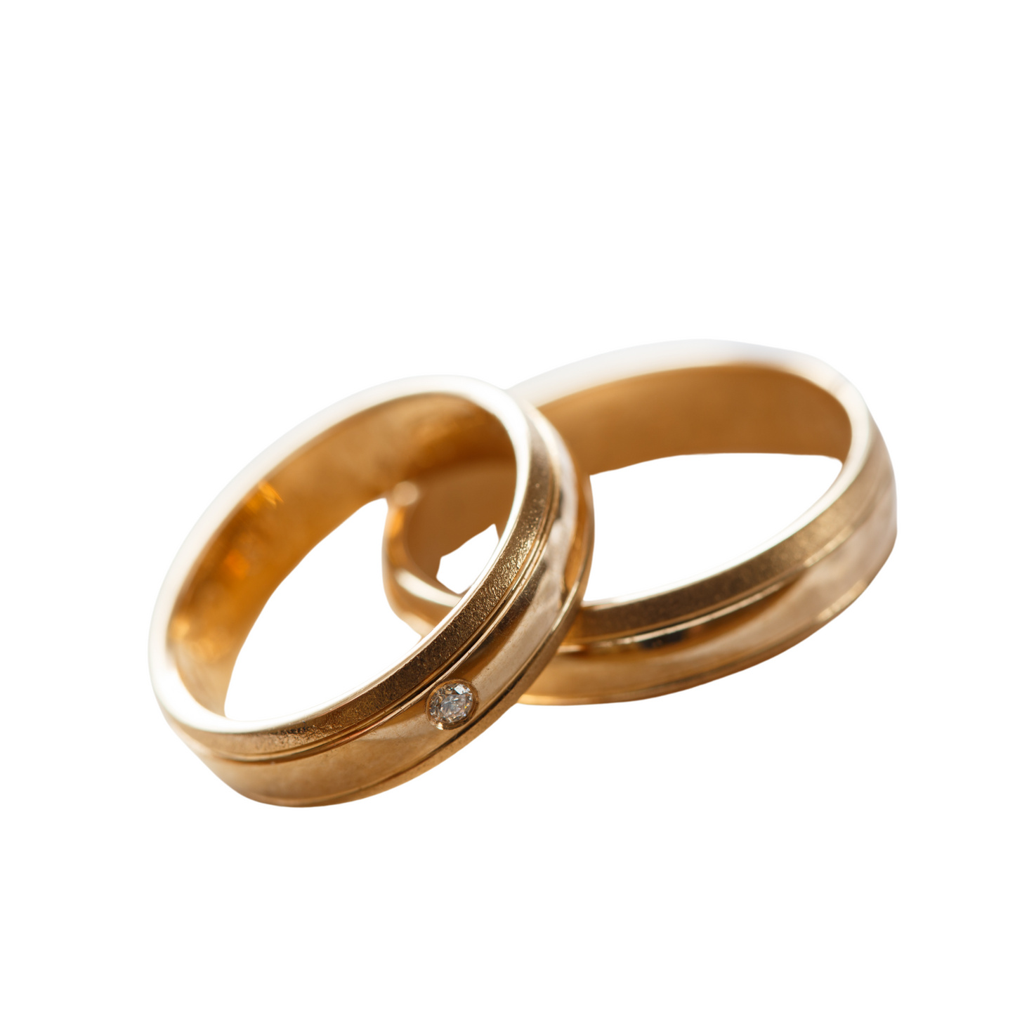 Origin 18ct Yellow Gold Diamond Heavyweight Ring
